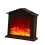 Mornei fake fireplace lights portable triangular no heater 1
