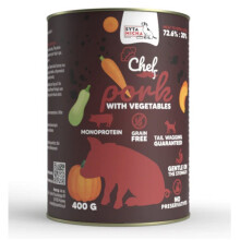 SYTA MICHA Chef Pork with vegetables - wet dog food - 400g