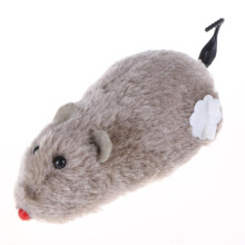 Clockwork Mouse Toy for Cats and Dogs Plush