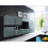 Cama Square cabinet VIGO 50/50/30 white/grey gloss 2