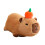 Pelúcia de capivara com som, deitada, 20 cm 2