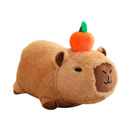 Pelúcia de capivara com som, deitada, 20 cm 2