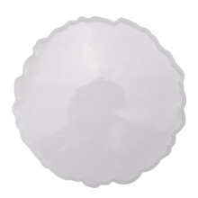 Krystall epoxy silikonform rund borddekorasjon