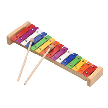 Moobody Glockenspiel Wooden Base 15 Notes Colorful Aluminum