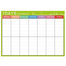Calendrier mural Lssam 2024-2025, tableau blanc magnétique