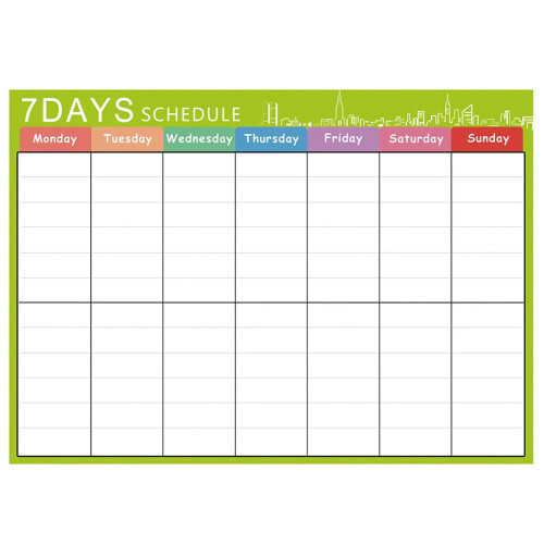 Calendrier mural Lssam 2024-2025, tableau blanc magnétique