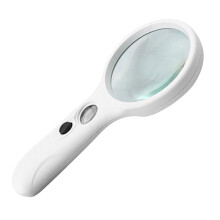 Hengsof magnifying glass loupe 45X with LED light and scale