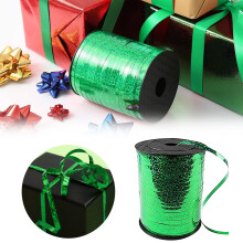 Ballonnen in diverse kleuren met 500 meter glanzend metallic lint