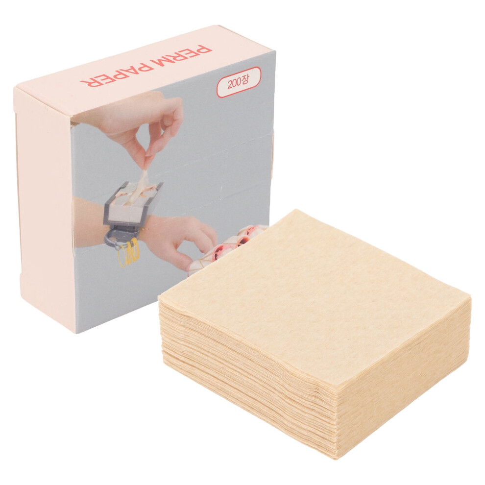 Hair Perm Paper End Wraps Ultrathin Disposable 200 Sheets