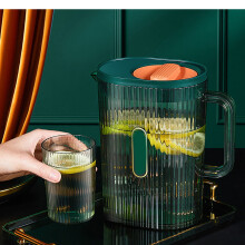 Lssam2L glasflaska med lock och pip