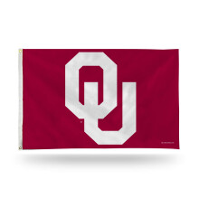 Rico Industries NCAA 3-Fuß x 5-Fuß Flagge einseitig mit Ösen, Oklahoma Sooners