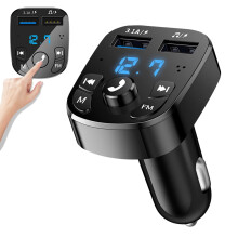 Miuline Bluetooth FM transmitter car charger with handsfree