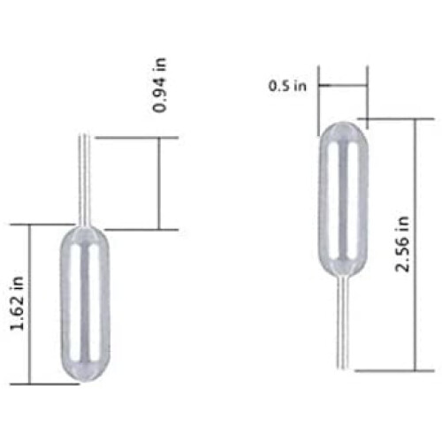 Pipete desert plastic 4ml 60 buc 1
