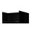 Wardrobe PAFOS 2D BASE 90x55.5x45 Black matt 2