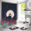Adventure Time Shower Curtain Set Waterproof 4PC 1