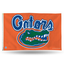 Rico Industries NCAA Florida Gators - Orange 3-Fuß by 5-Fuß Bannerflagge einseitig mit Ösen