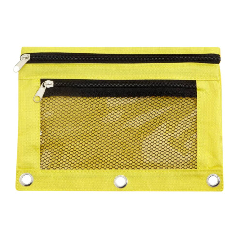 Hmsavn transparent pencil case large capacity yellow