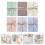 SOFEIYA blue junk journal background paper 30 pcs 3