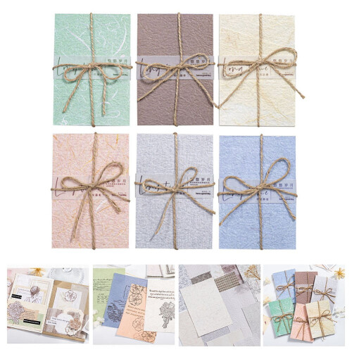 SOFEIYA blue junk journal background paper 30 pcs 2