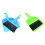 LKWLPD mini dustpan and brush set 2 pcs green blue 1