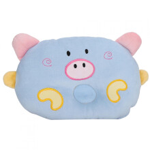 Cuscino per cani a forma di maiale, blu, per la nanna di cani di piccola taglia e gatti.