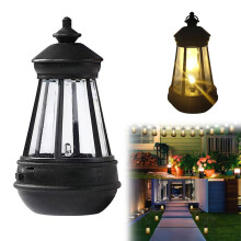 Luminária solar de jardim Lssam, LED, para pendurar ao ar livre (1 unidade).