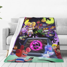 Billy & Mandy Throw Blanket Soft Plush 50x60 Inches