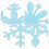 Christmas Wall Stickers Snowman Snowflake 50 PCS 6