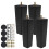 Miuline solid wood sofa legs square walnut 4 pcs 1