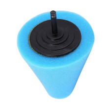 Boina de espuma cônica para polimento de carros (1 unidade)