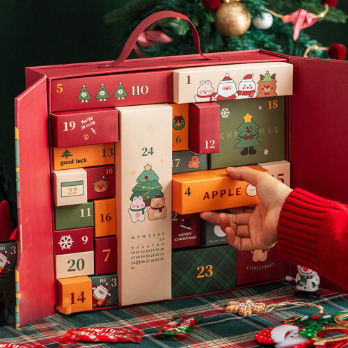 Lssam DIY Christmas Advent Calendar24Empty Cardboard Boxes