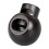 Black Rope Cord Locks Plastic Toggle25pcs 1