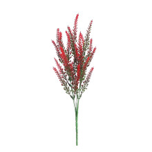 Künstlicher roter Blumenstrauß für Hochzeitsdekoration