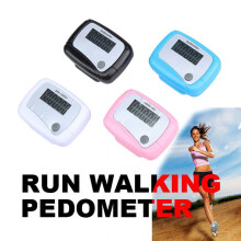 LCD digital pedometer for walking distance and calories