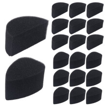 Face Paint Sponges Black High-Density 10 Petal + 10