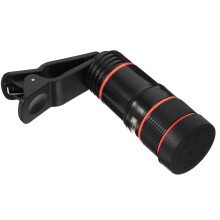 Telescopio monoculare 8X con clip per smartphone