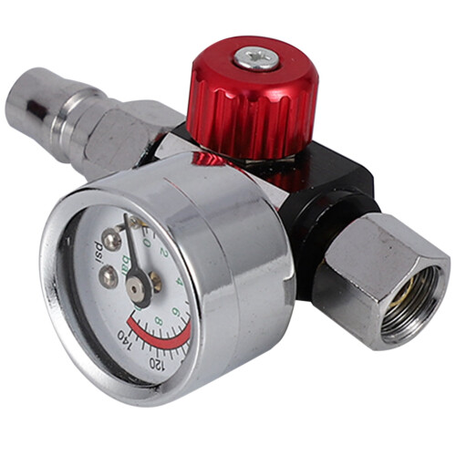 Mini Air Regulator Valve 1/4 Inch 2 Pack 2