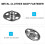 Metal Clothes Snap Fastener Premium Durable 50 Pair 6