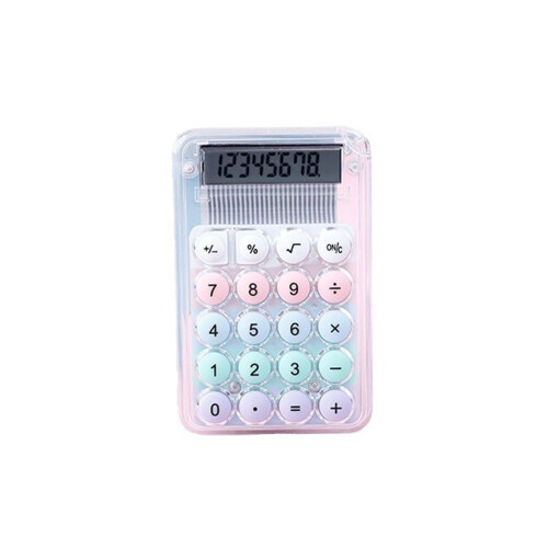 Mini color calculator portable scientific 1 unit