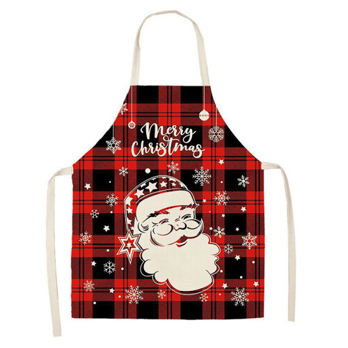 Women's Adjustable Kitchen Apron for Cooking 21.65x26.77 in