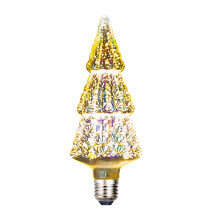 Hengsof 3D fireworks LED bulb 3W 120V multicolor