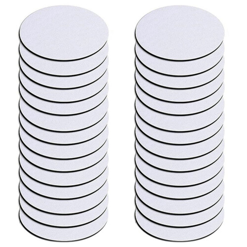 Round sublimation blank coaster 32 pcs