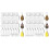 Sublimation Blank Earrings Teardrop Shape 120 pcs 1