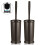 Toilettenbürsten- und Halter-Set (2er-Pack) mit langem Griff 1