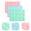 Silicone Mini Tart Pan Non-stick 12-Cavity 3pcs 4