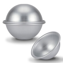Forma do ciasta Dome, aluminiowa, półokrągła, 9 cm