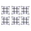 Sublimation Blank Pillow Case Polyester 6 pcs L 1