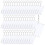 Sublimation Acrylic Keychain Blank Clear Rectangle 50 Pcs 1