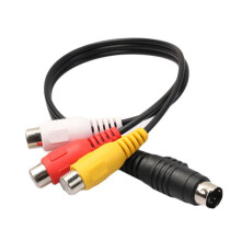 S-Video to RCA Adapter Cable 4-pin 28 cm