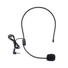 Wired 3.5mm headset microphone for lectures